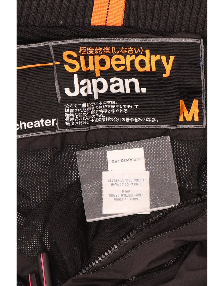Damska wiatrówka Superdry Graphic UK 12 Medium Black