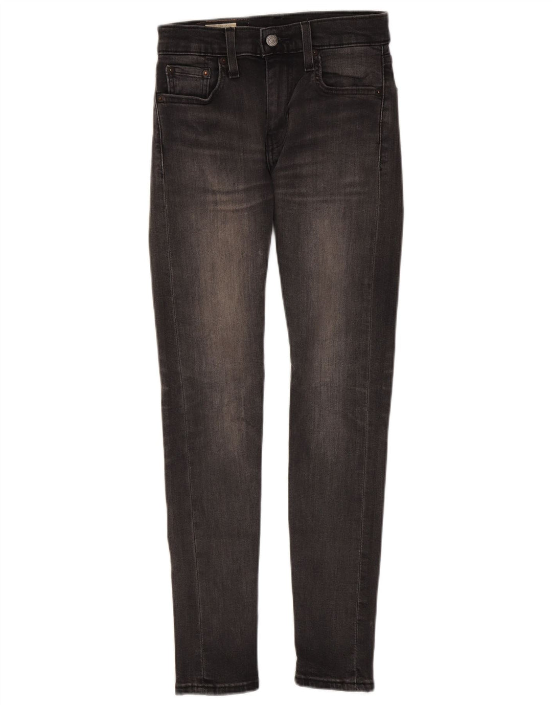 Męskie jeansy skinny zwężane LEVI'S W26 L30 Szara bawełna