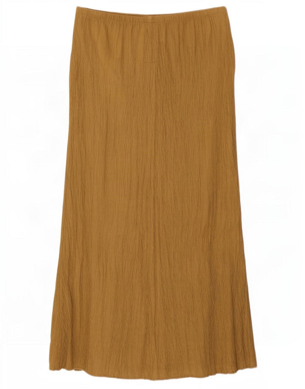 Spódnica damska Zara Maxi Medium W28 Beżowa Wiskoza