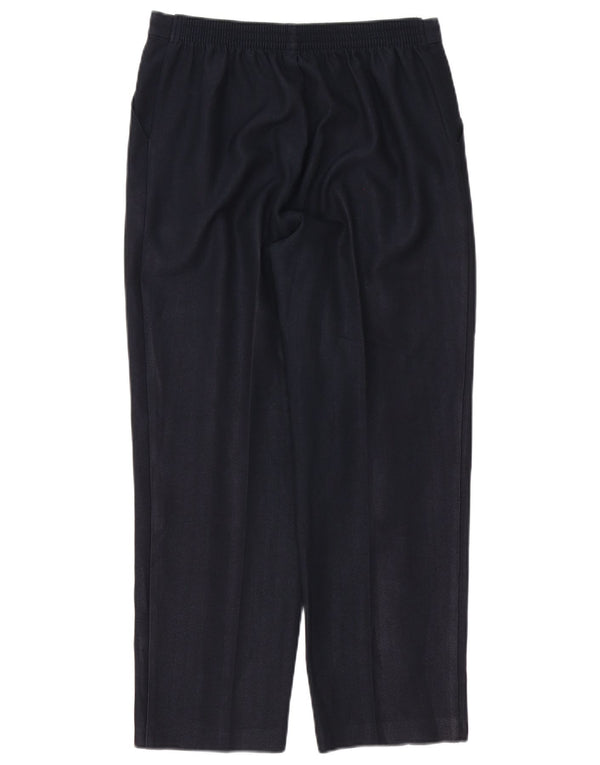 Marks & Spencer Damskie krótkie spodnie z wysokim stanem UK 10 Small W30 L26 Granatowe