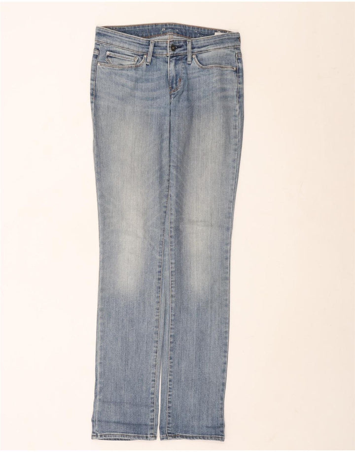 Damskie proste dżinsy Levi's W28 L34 Niebieskie bawełniane