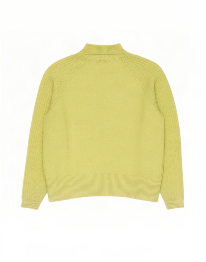 Marks & Spencer Damski sweter z golfem, UK 14, średni zielony