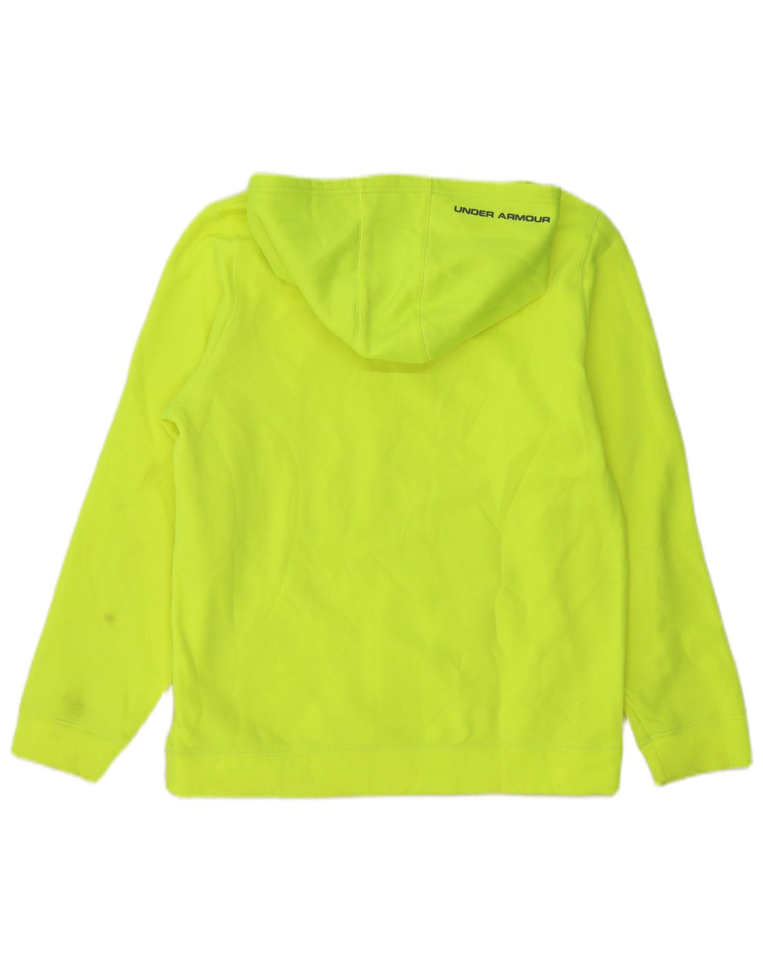 Chłopięcy sweter z kapturem UNDER ARMOUR z grafiką, 13-14 lat, XL, zielony