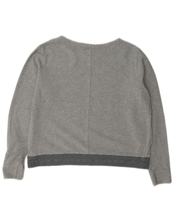 Damska bluza dresowa Nike UK 18 XL, szara bawełna