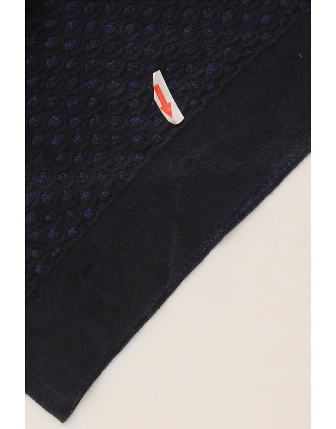 Męski sweter Calvin Klein z okrągłym dekoltem, mały, granatowy