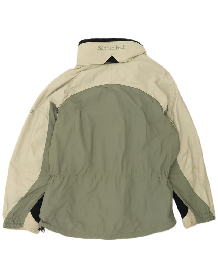 Damska kurtka przeciwdeszczowa Columbia Interchange Loose Fit UK 16, duża, zielona