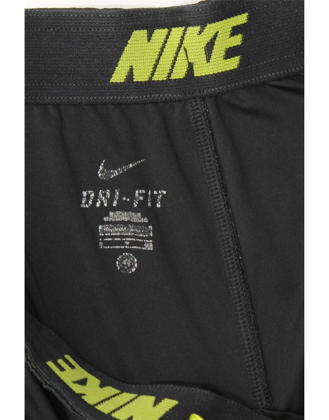 Męskie spodenki sportowe Nike, mały, czarny, poliestrowy blok kolorów