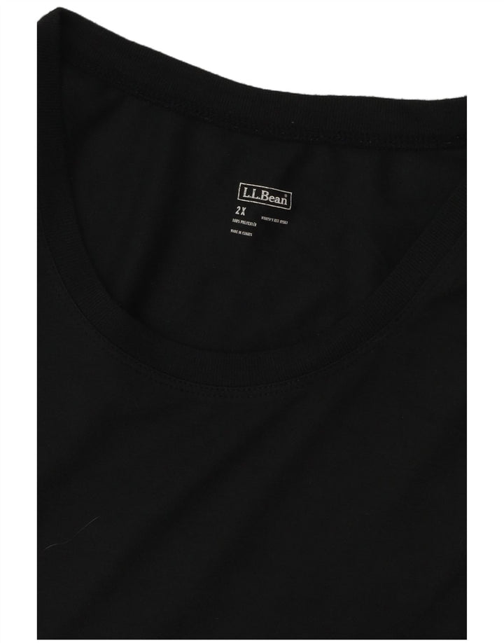 Damska kamizelka L.L.Bean UK 20 2XL Czarny poliester