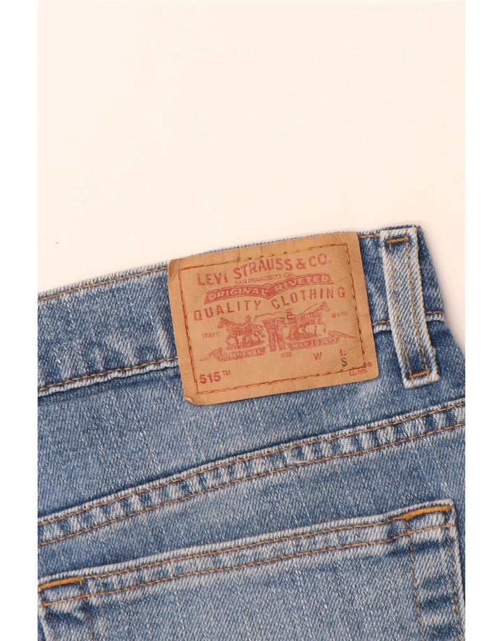 Damskie jeansy LEVI'S 515 Slim Tapered W32 L29 Niebieskie