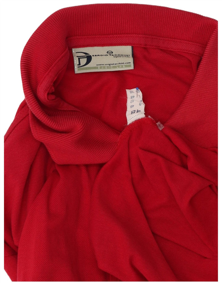 Męska koszulka polo Sergio Tacchini IT 48 średni róż