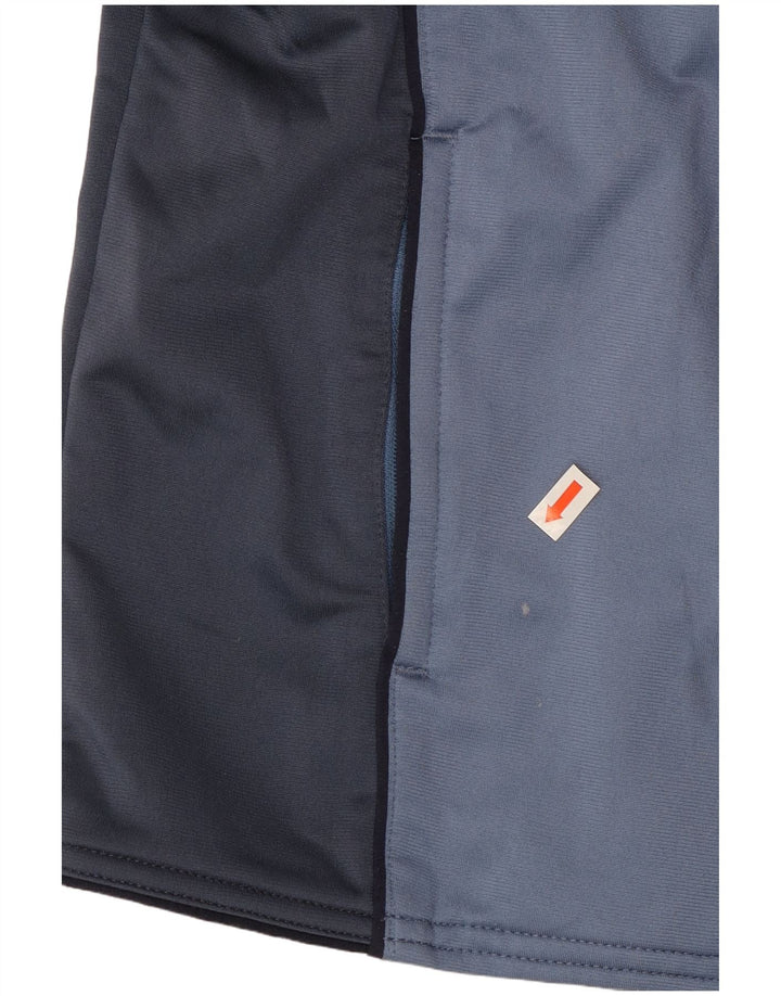 Chłopięca kurtka dresowa Nike Graphic 10-11 lat, średni niebieski, blok kolorów