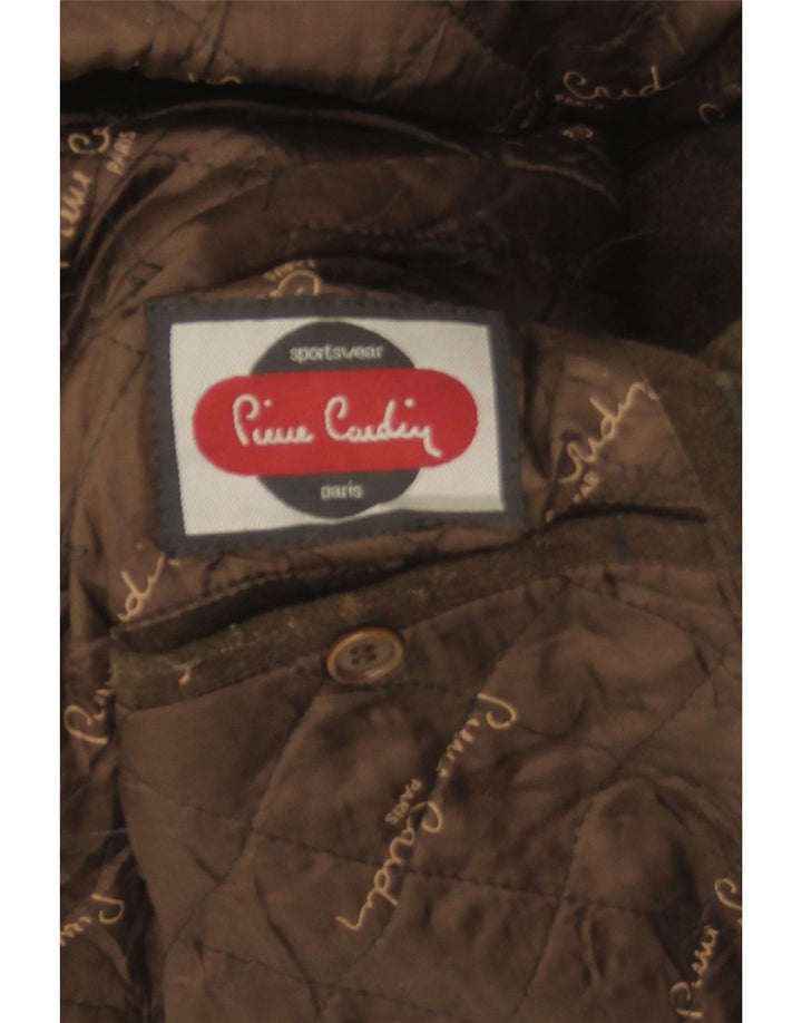 Męska kurtka bomber Pierre Cardin UK 42 XL Khaki w kratkę