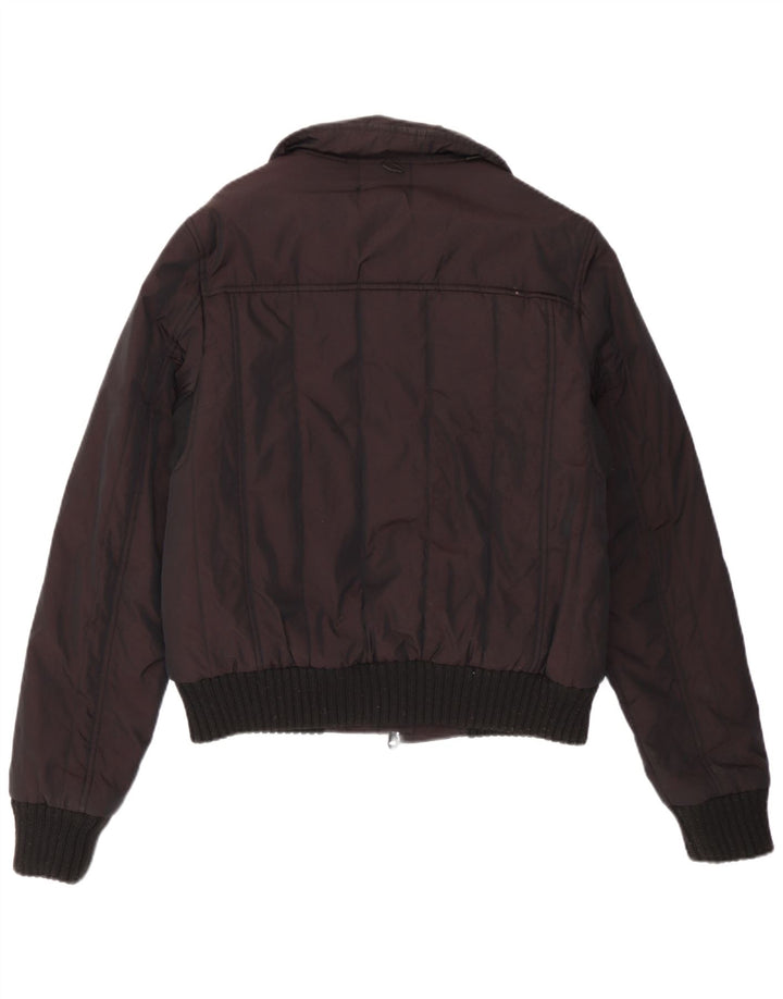 Damska kurtka bomberka Refrigiwear UK 14, średni bordowy nylon