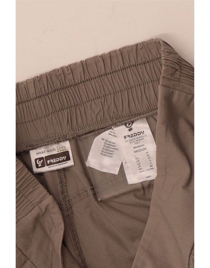 Damskie spodenki Chino Freddy UK 10 Small W28 Szara bawełna