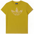 Męska koszulka graficzna Adidas Top Medium Yellow