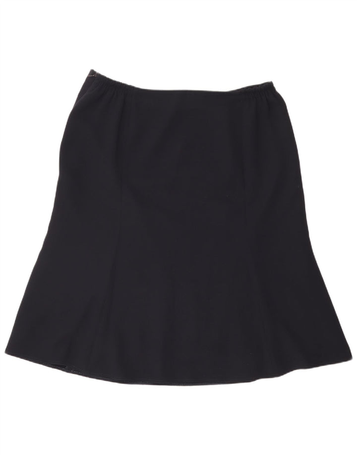 Damska spódnica trąbkowa EASTEX UK 18 XL W36 Granatowy poliester