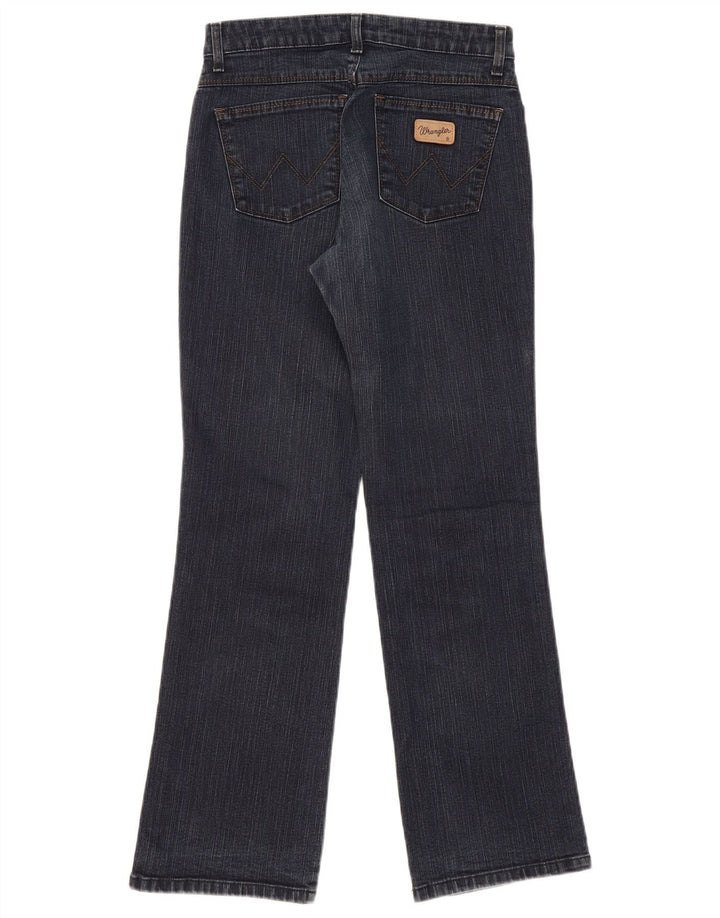 Damskie jeansy Wrangler Bootcut W28 L30 Granatowe, bawełniane