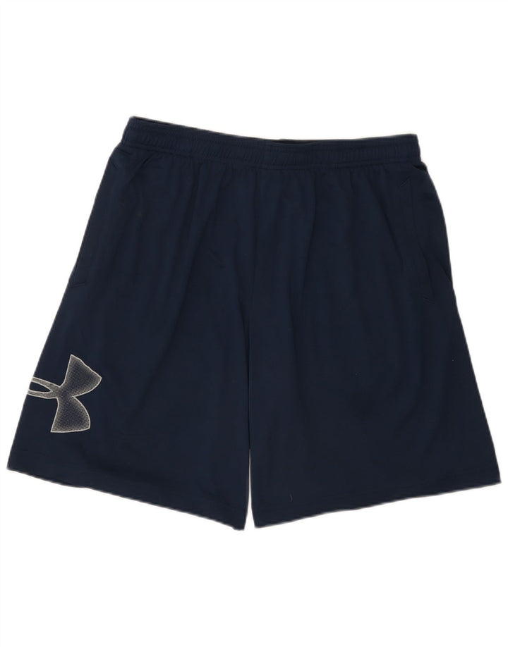 Męskie spodenki sportowe Under Armour Graphic, duże, granatowe, z poliestru