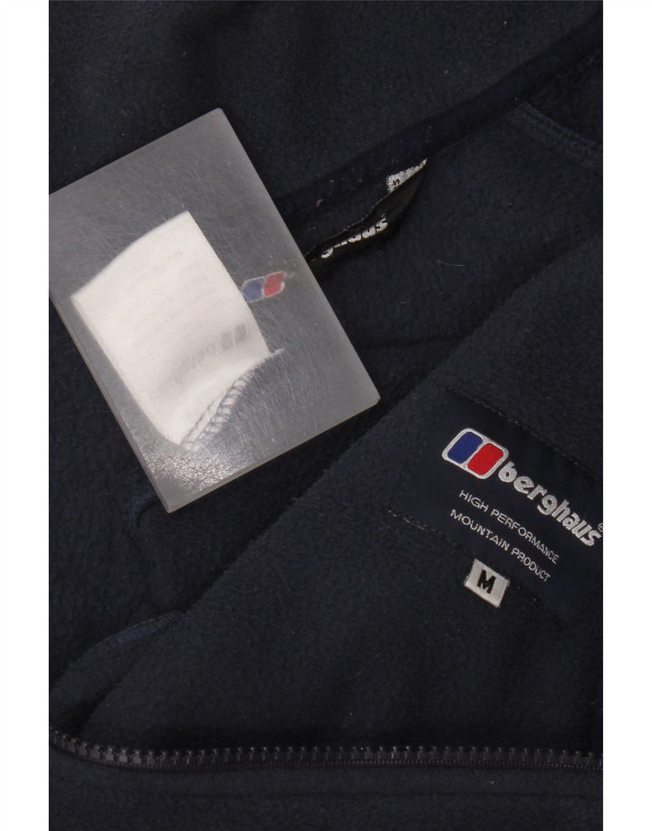 Męska kurtka polarowa Berghaus UK 38, średni granatowy poliester