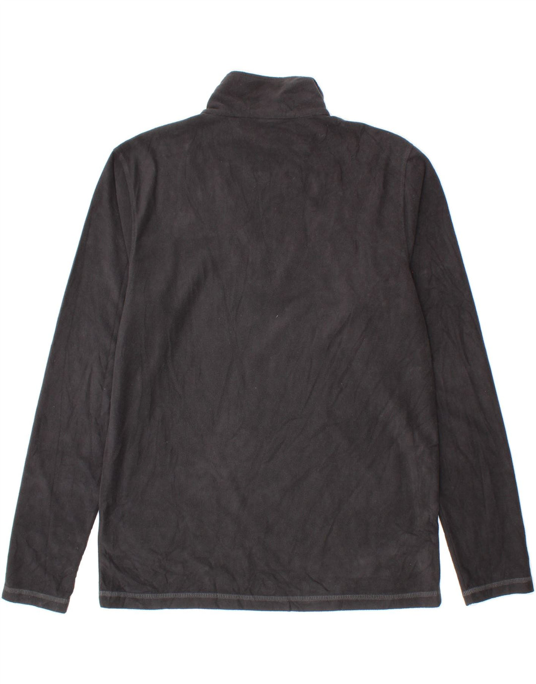 DIADORA Mens Zip Neck Fleece Jumper XL Grey Polyester Vintage Diadora and Second-Hand Diadora from Messina Hembry 