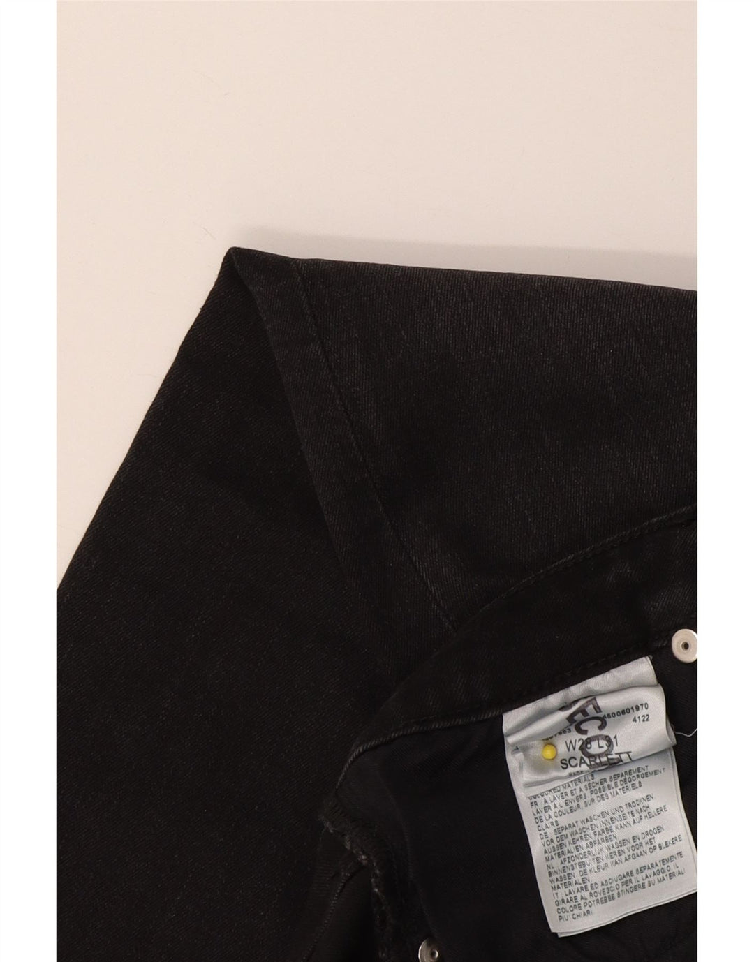 Damskie jeansy Lee Skinny W28 L27 Szara bawełna