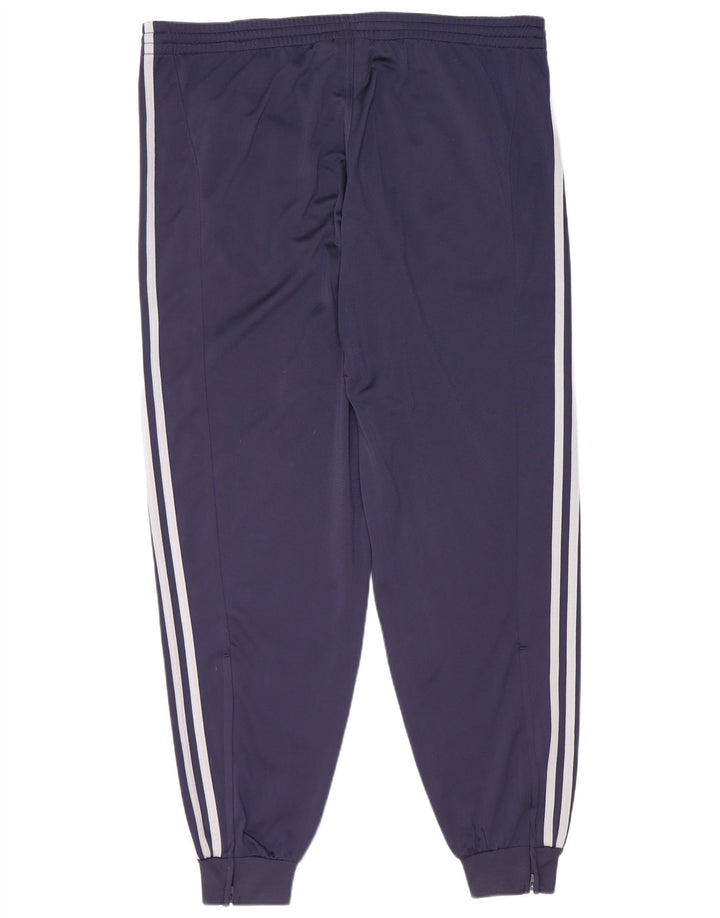 Męskie spodnie dresowe Adidas Joggers UK 40/44 Średni granatowy poliester