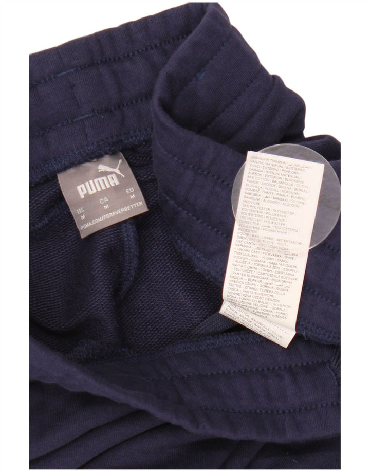 Damskie spodnie dresowe PUMA Joggers UK 14 Średni granatowy, bawełniany