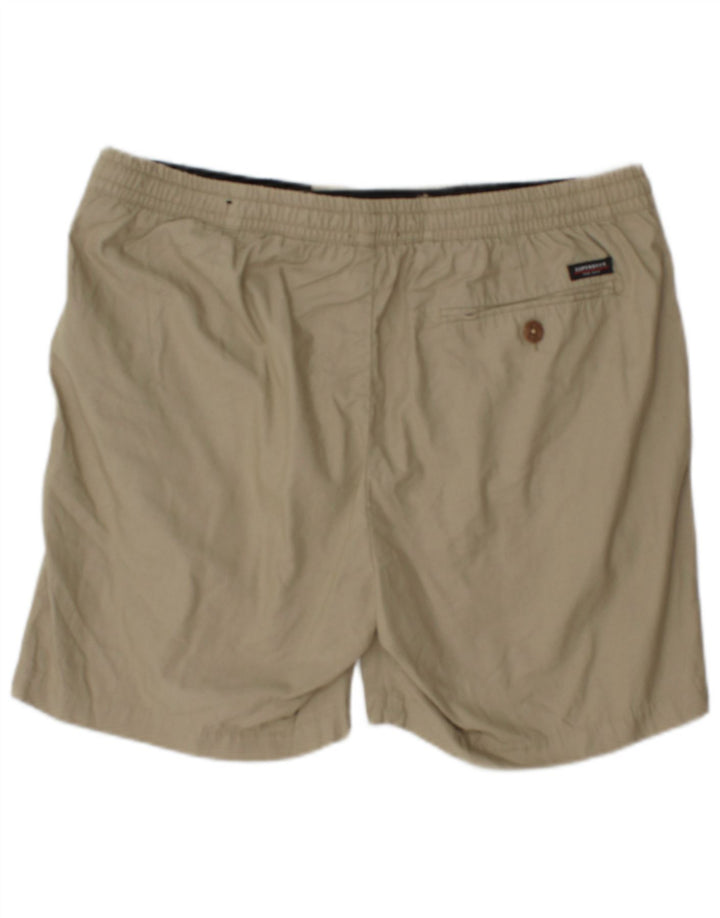 Męskie spodenki chino Superdry XL W38, beżowa bawełna