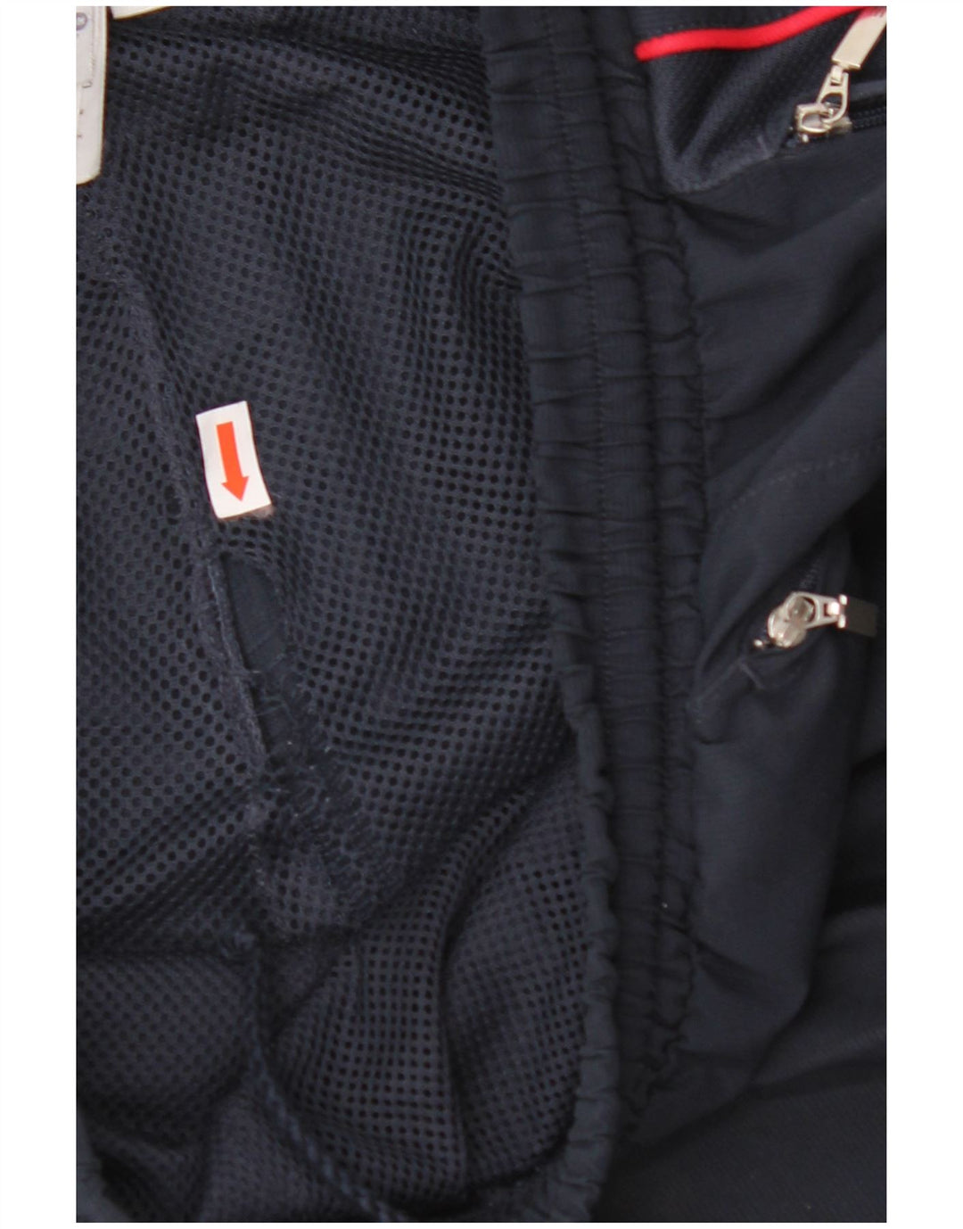 Męskie spodnie dresowe ADIDAS, małe, granatowe, z poliestru