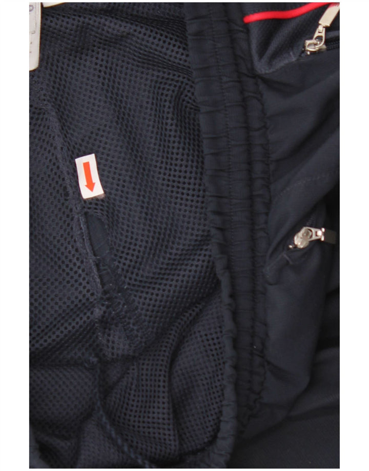 Męskie spodnie dresowe ADIDAS, małe, granatowe, z poliestru