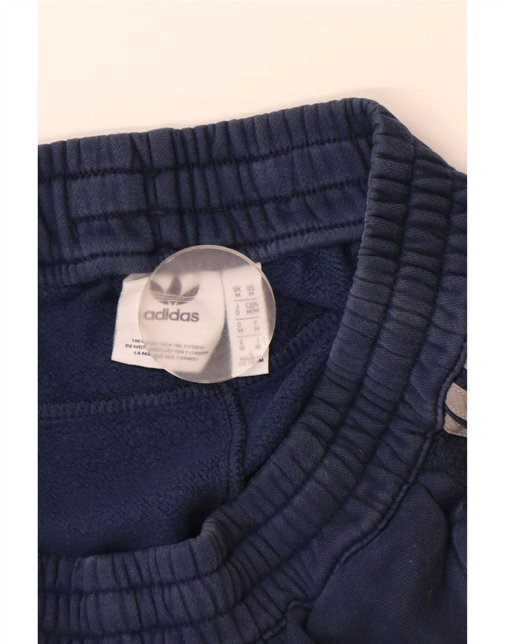 Adidas Męskie Spodnie Dresowe Joggery Średnie Granatowe Bawełniane