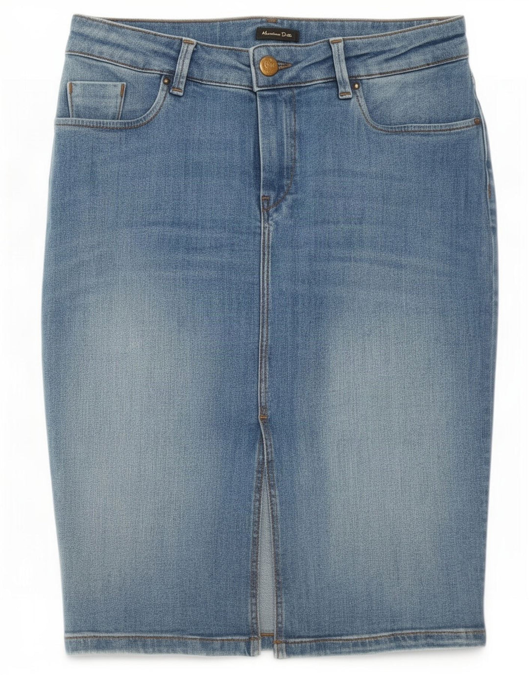 Damska spódnica dżinsowa Massimo Dutti EU 38 Small W28 niebieska