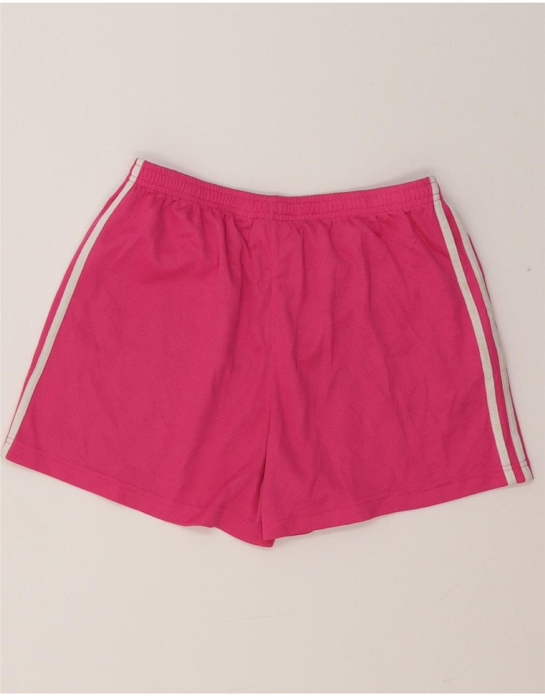 Damskie spodenki sportowe ADIDAS UK 14 Średnioróżowy poliester