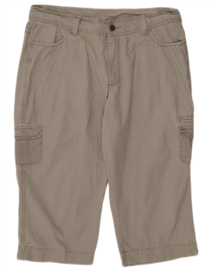 Damskie spodenki cargo Lee Raiders US 16 2XL W34 Szara bawełna