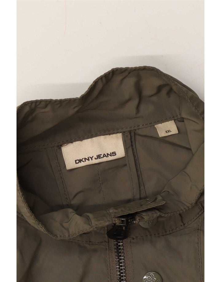 Męska kurtka bomberka Dkny UK 44 2XL Khaki