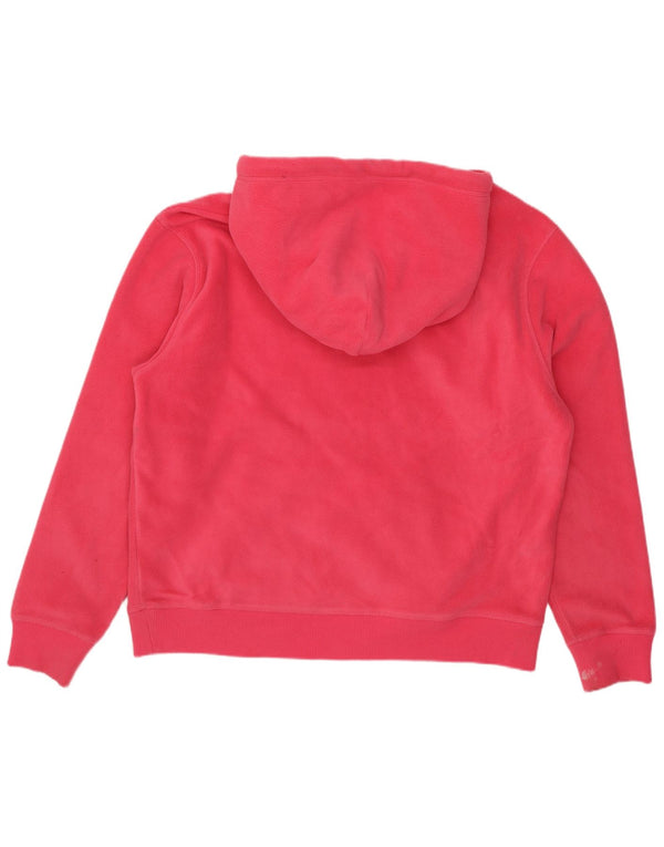 Damska bluza polarowa Tommy Hilfiger o luźnym kroju, UK 14, średni róż