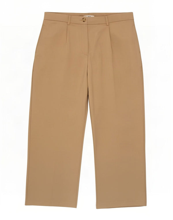 Spodnie Chino Marks & Spencer Damskie UK 20 2XL W38 L29 Beżowe
