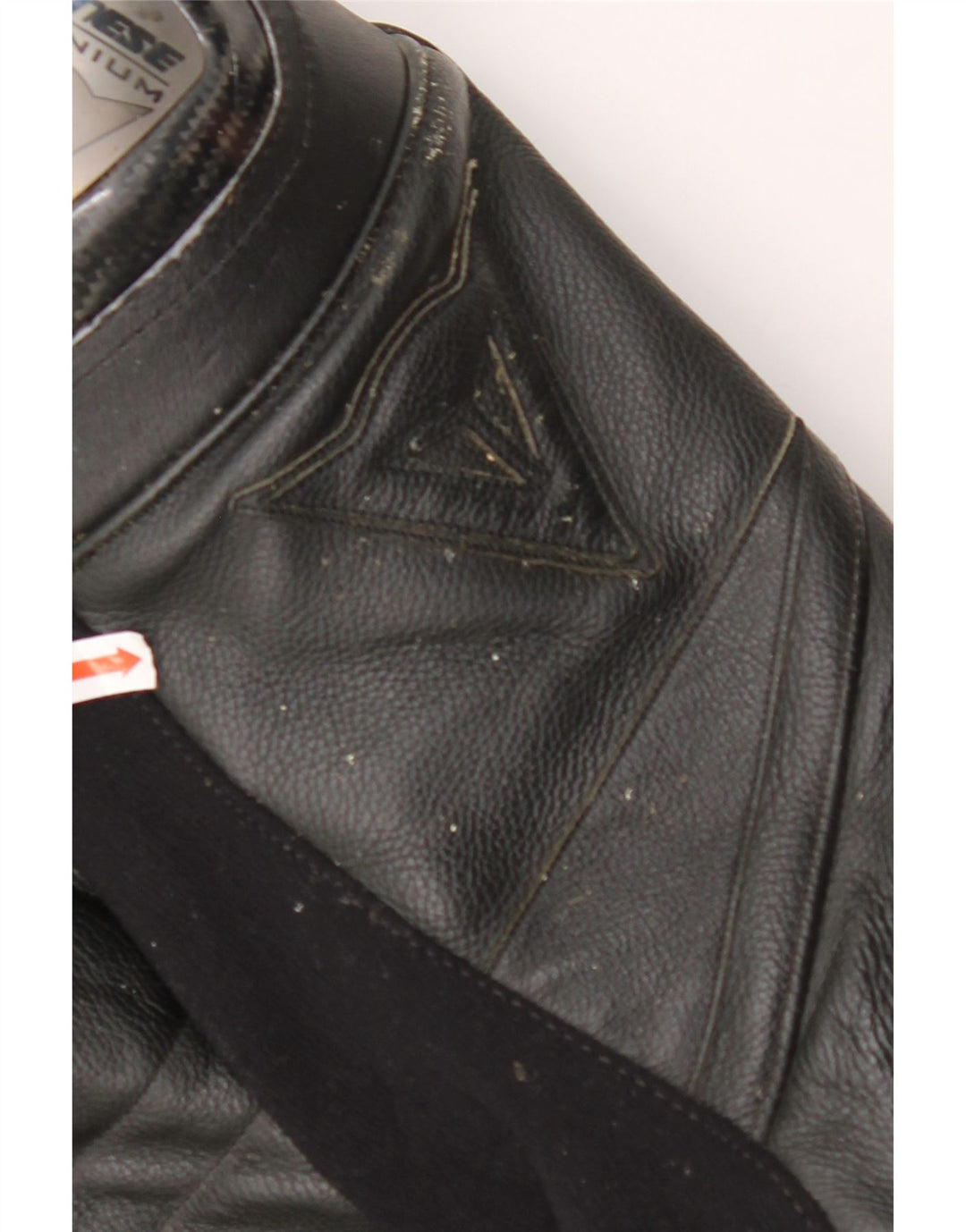 Męska skórzana kurtka racer DAINESE IT 50, duża, czarna