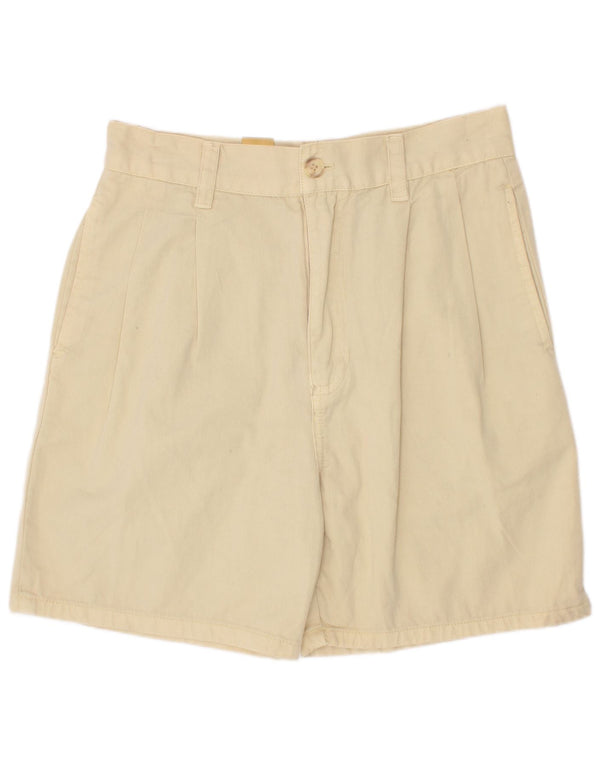 Spodenki chino chłopięce w stylu vintage 10-11 lat W25 beżowa bawełna