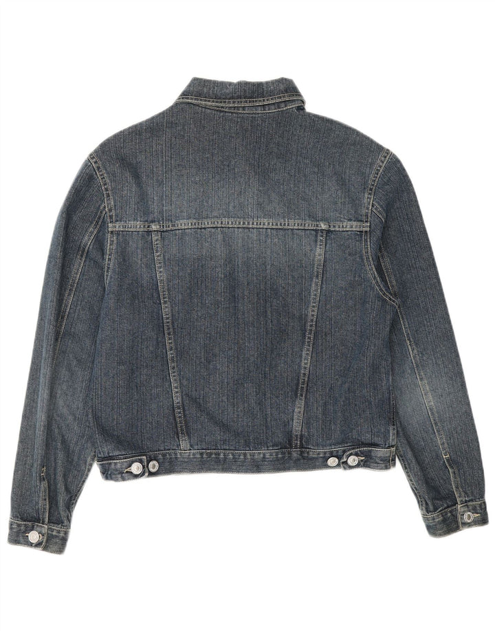 Damska kurtka dżinsowa BENETTON UK 18 XL, niebieska, bawełniana