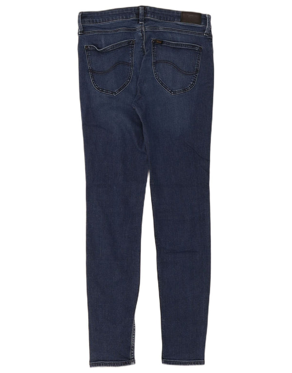Damskie jeansy Lee Scarlett Skinny W30 L29 Granatowe, bawełniane