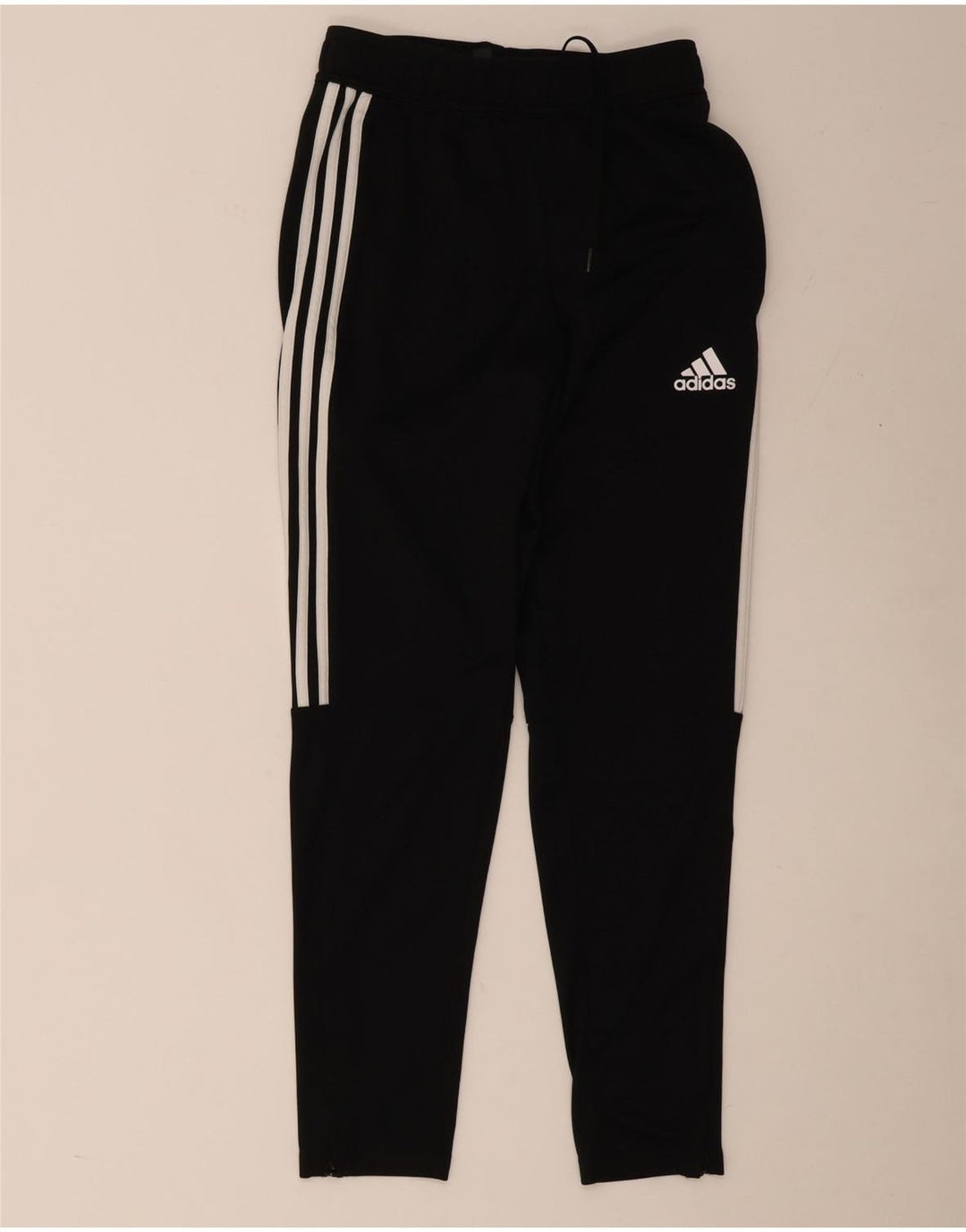 Męskie spodnie dresowe Adidas Aeroready, małe, czarne, poliestrowe