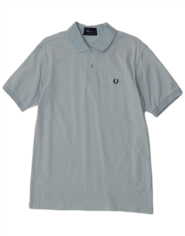 Męska koszulka polo Fred Perry, niebieska, bawełniana