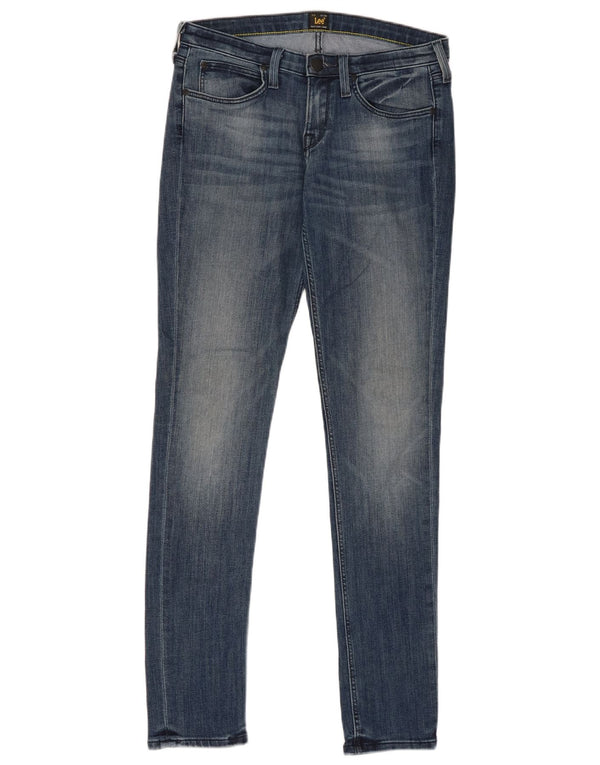 Damskie jeansy Lee Lynn Skinny W29 L35 Niebieskie bawełniane