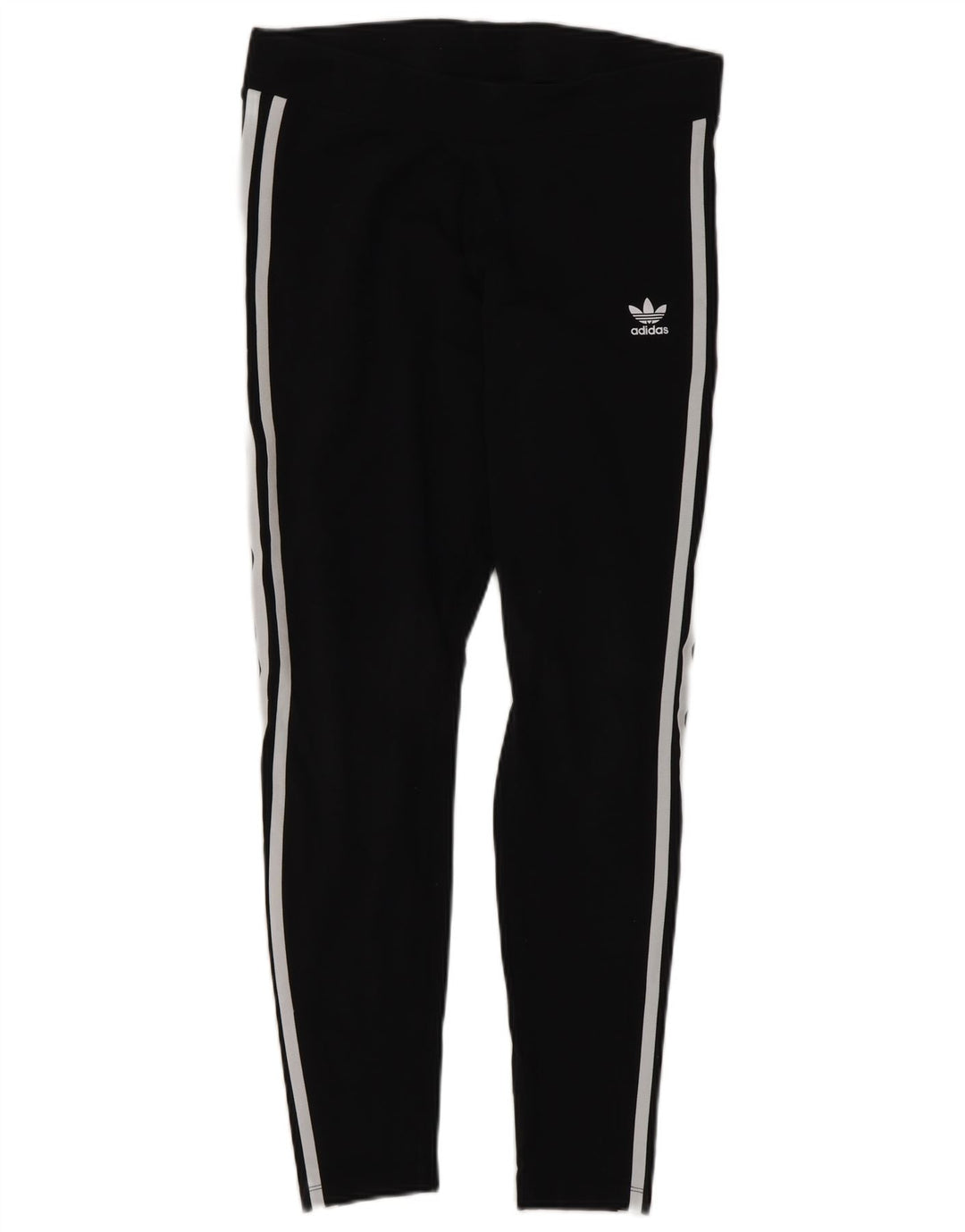 Legginsy damskie Adidas UK 14, średnie, czarne, bawełniane