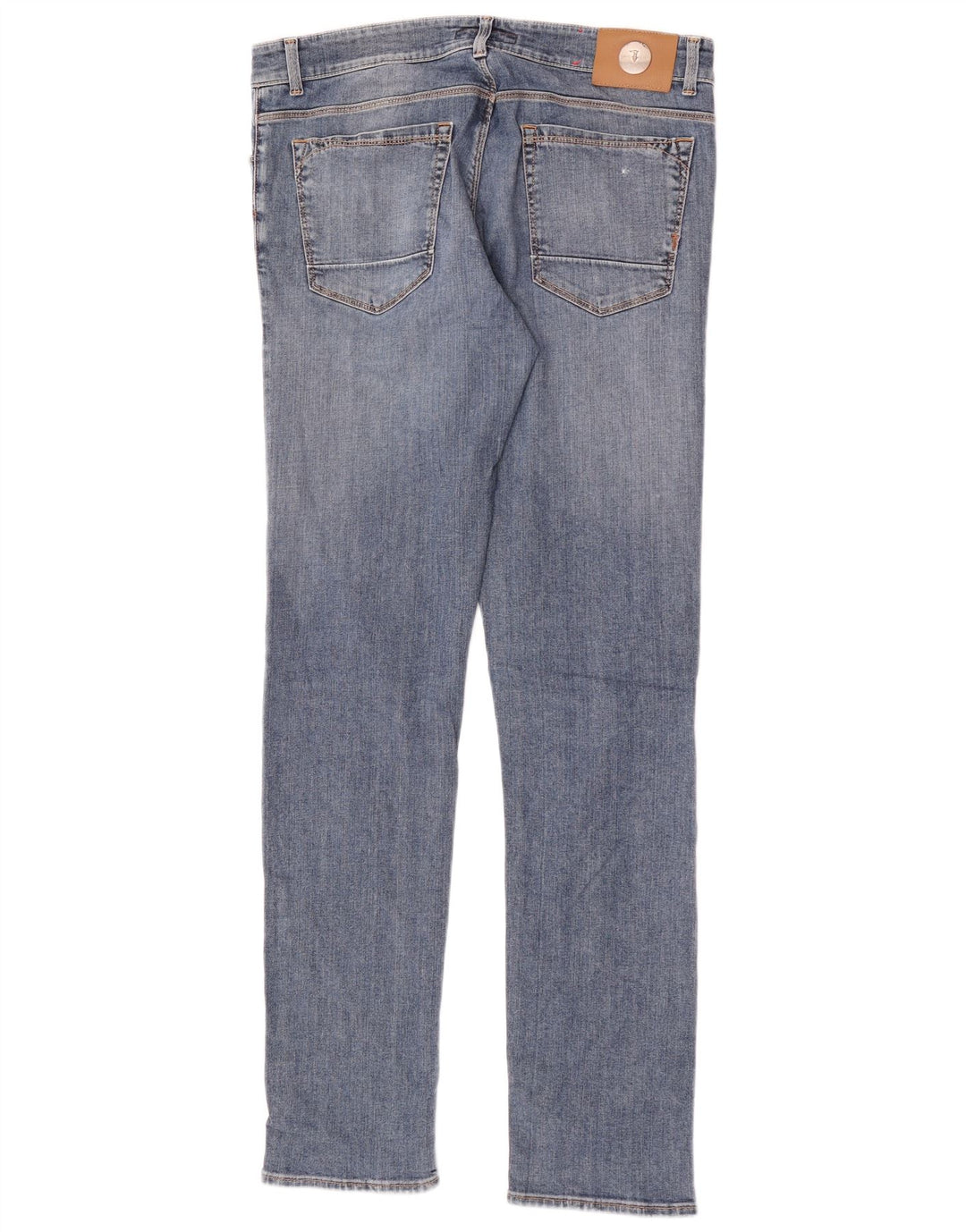 Męskie jeansy slim fit Trussardi W33 L34 niebieskie