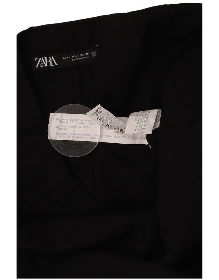 Spódnica damska Zara Skort Mini, duża, W30, czarna, poliester