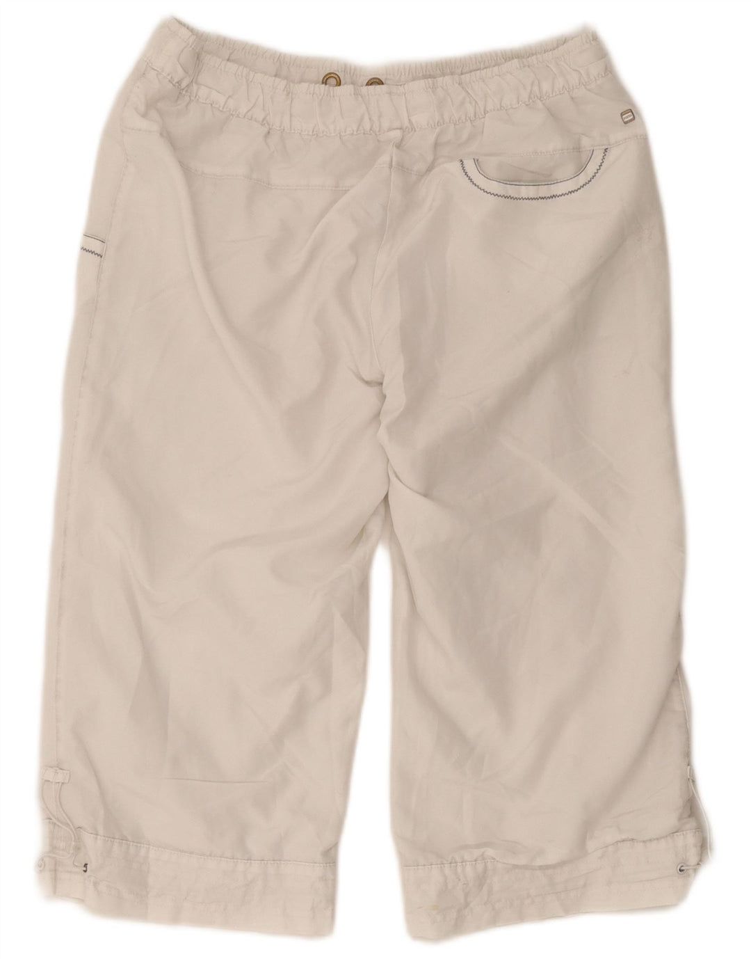 Damskie spodenki sportowe Puma Bermudy UK 10 Małe, białe nylonowe