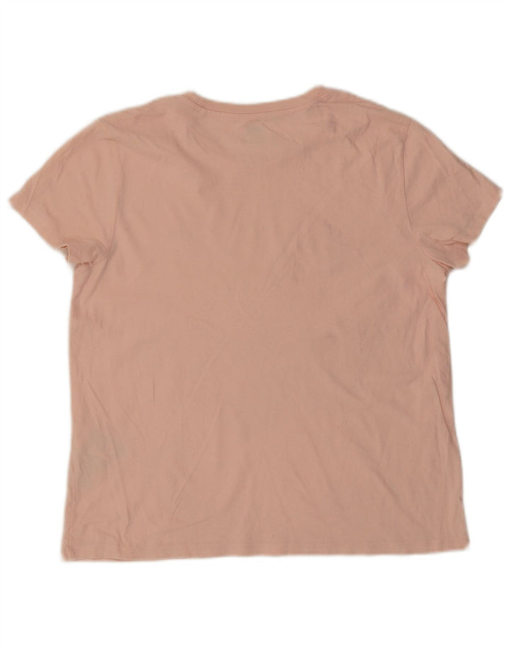 LEVI'S Womens T-Shirt Top UK 16 Large Pink Vintage Levi's and Second-Hand Levi's from Messina Hembry 