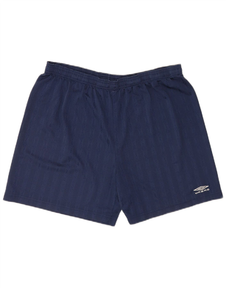 Męskie spodenki sportowe Umbro Graphic XL, granatowe, poliestrowe